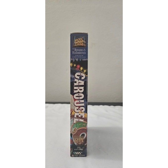 Carousel VHS Musical 1956 1994 Release Shirley Jones Roger & Hammerstein - Picture 2 of 6